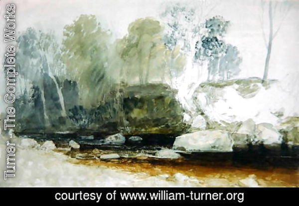 Turner - On the Washburn: A Study, c.1815