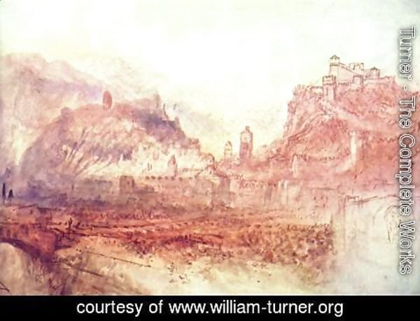 Turner - Bellinzona of the south