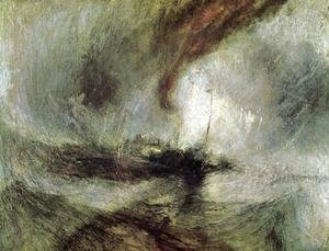 Turner - Snow Storm- Steam-Boat off a Harbour's Mouth c. 1842