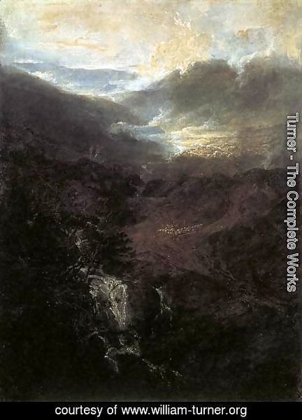Turner - Morning amongst the Coniston Fells 1798