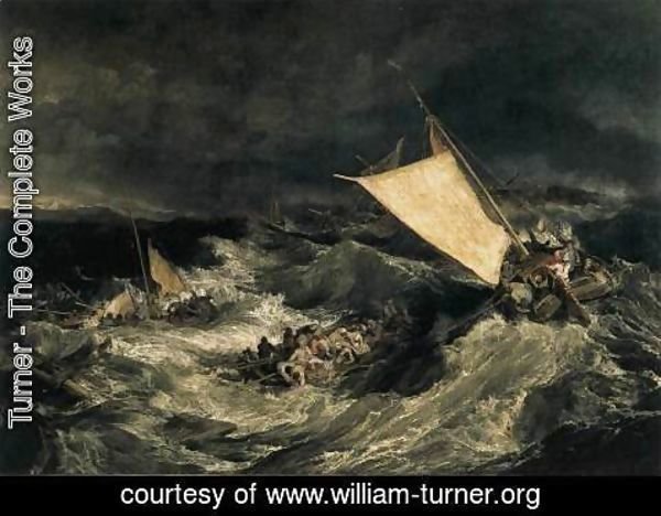 Turner - The Shipwreck c. 1805
