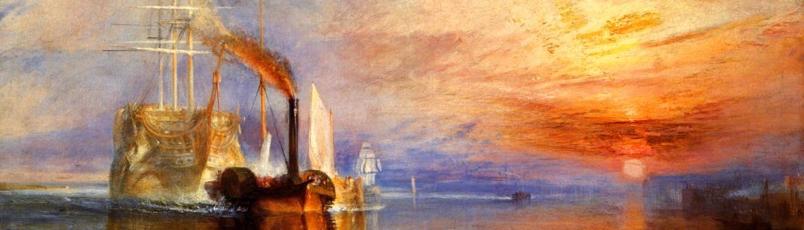 Turner - The Fighting 'Tmraire' tugged to her last Berth to be broken up