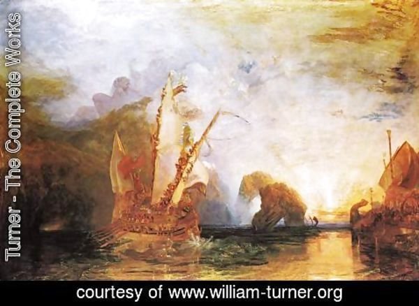 Turner - Ulysses Deriding Polyphemus - Homer's Odyssey
