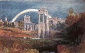 Turner - Rome: The Forum with a Rainbow
