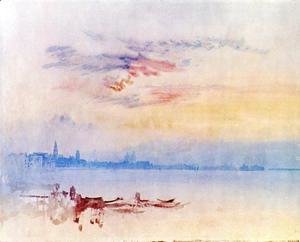 Turner - Venice, Looking East from the Guidecca: Sunrise