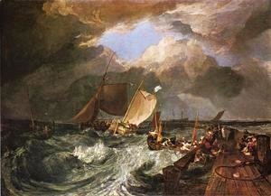 Turner - Calais Pier, with French Poissards Preparing for Sea: an English Packeet Arriving