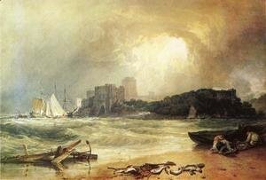 Turner - Pembroke Caselt, South Wales: Thunder Storm Approaching