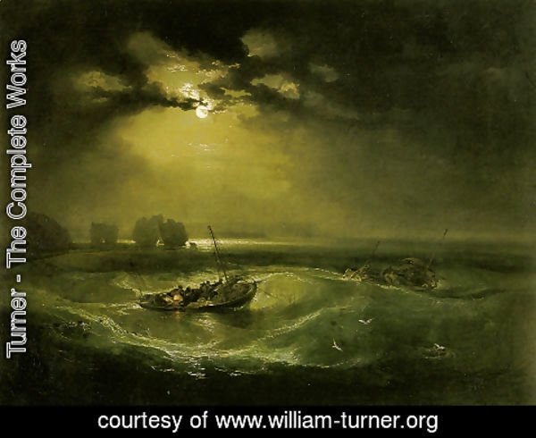 Turner - Fishermen at Sea (or The Cholmeley Sea Piece)
