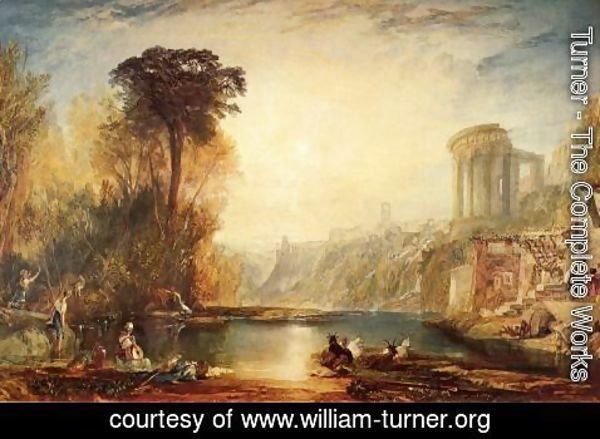 Turner - Landscape: Composition of Tivoli