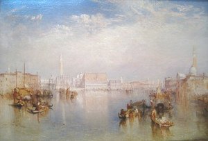 Turner - View of Venice: The Ducal Palace, Dogana and Part of San Giorgio, 1841
