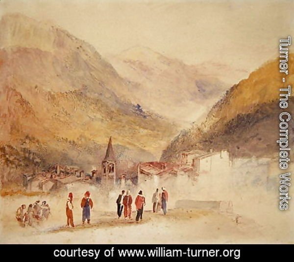 Turner - Pre St Didier, 1836
