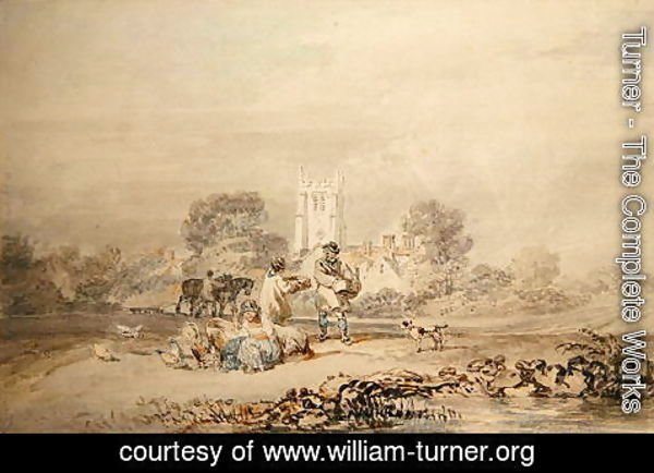 Turner - Autumn Sowing of the Grain, c.1794