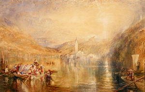 Kussnacht, Lake of Lucerne, Switzerland, 1843