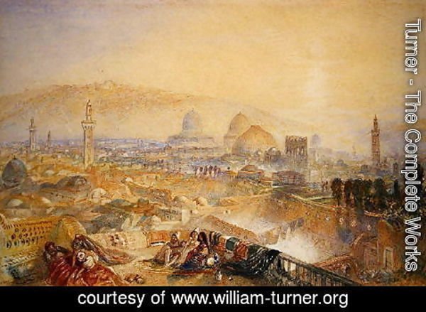 Turner - Jerusalem from the Latin Convent