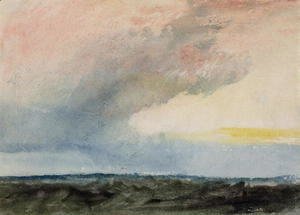 Turner - A Rainstorm at Sea