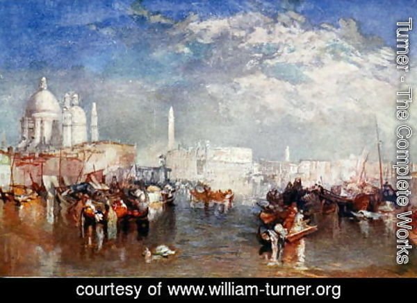 Turner - Venice, illustration from Lives of Great Men Told by Great Men, edited by Richard Wilson, c.1920s