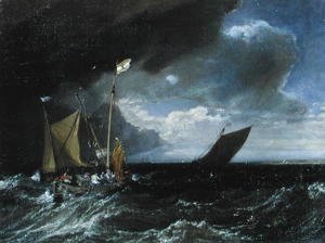 Seascape with a Squall Coming Up, c.1803