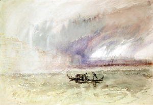 Turner - A Storm on the Lagoon, Venice