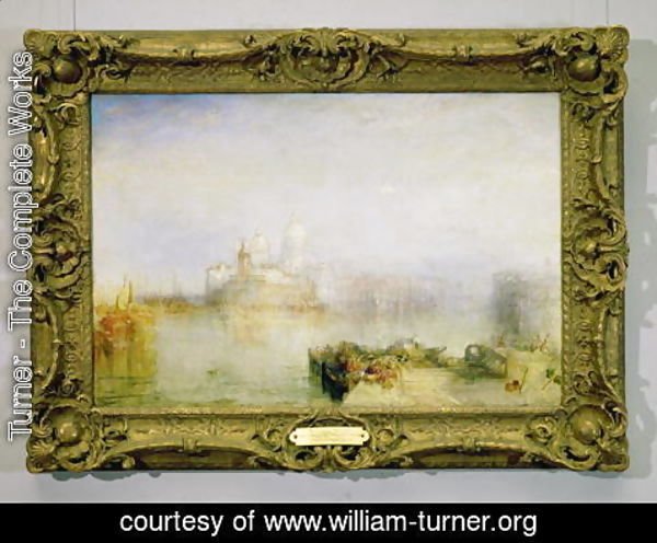 Turner - The Dogana and Santa Maria della Salute, Venice, 1843 3