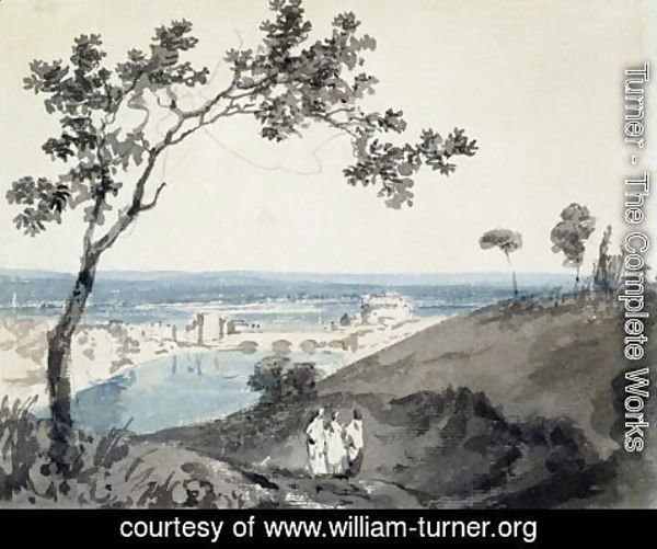 Turner - Rome, after Richard Wilson 1714-82