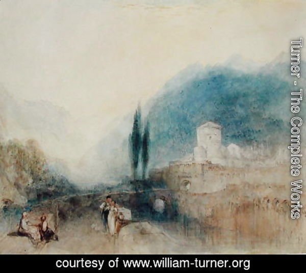 Turner - Bellinzona, 1842