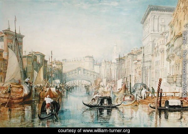 Venice The Rialto, 1820-21