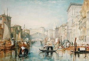 Turner - Venice The Rialto, 1820-21