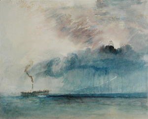 Turner - Steamboat in a Storm, c.1841