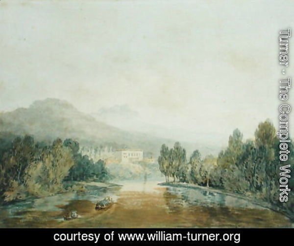 Turner - Villa Salviati on the Arno, c.1796-97
