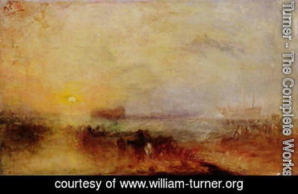 Turner - The Morning after the Wreck, c.1835-40
