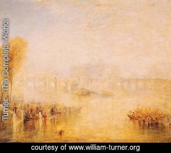 Turner - View of the Pont Neuf, Paris