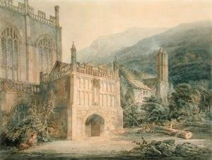 Turner - Porch of Great Malvern Abbey