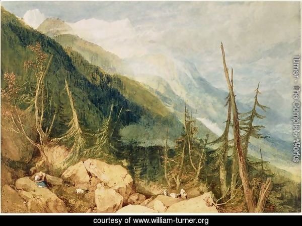 The Valley of Chamonix, 1800
