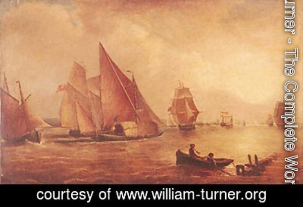 Turner - Estuary of the Thames and the Medway