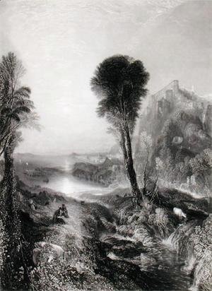 Turner - Mercury and Argus, engraved by James T. Willmore 1800-63 1841