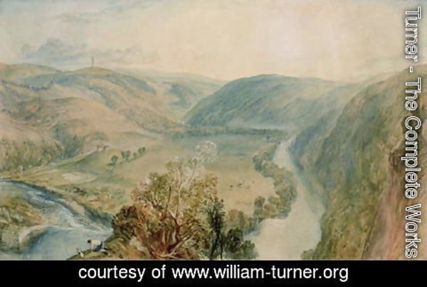 Turner - Gibside, County Durham from the North