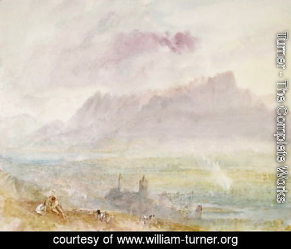 Turner - Lake Thun, c.1838