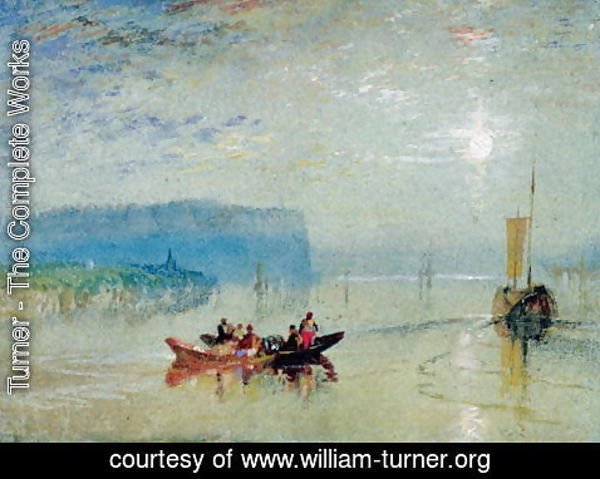 Turner - Scene on the Loire, near the Coteaux de Mauves, c.1830
