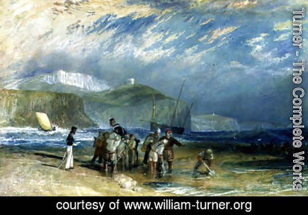 Turner - Folkestone Harbour and Coast to Devon, c.1830
