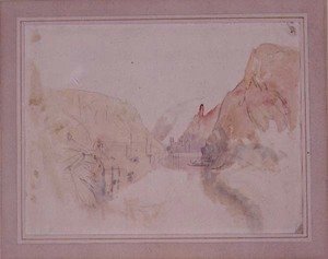 Turner - Castle of Traben-Trarbach on the Moselle, c.1844