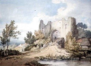 Turner - Llanblethian Castle Gateway, 1797