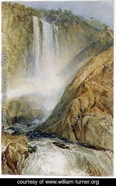 Turner - The Falls of Terni, 1817