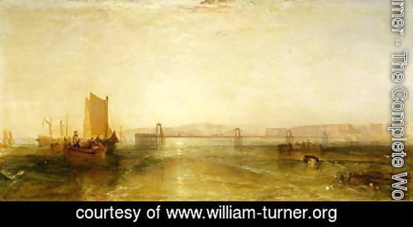 Turner - Brighton from the Sea, c.1829