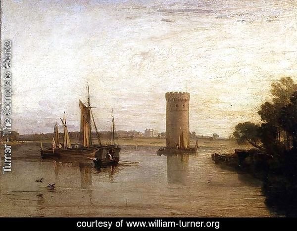 Tabley, the Seat of Sir J.F. Leicester, Bart. Calm Morning, c.1809