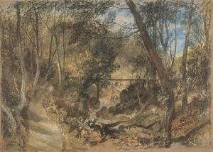 The Woodwalk, Farnley Hall, c.1818