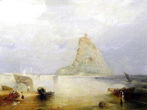St. Michaels Mount, Cornwall, 1834