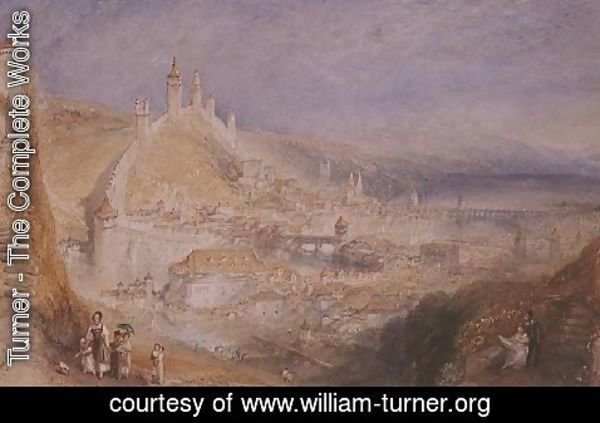 Turner - Lucerne from the Walls, c.1841