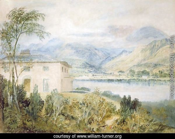 Tent Lodge, by Coniston Water, 1818