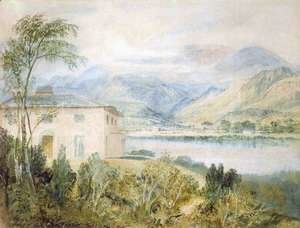 Turner - Tent Lodge, by Coniston Water, 1818