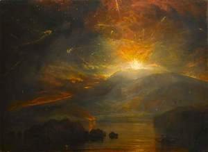 Turner - The Eruption of the Soufriere Mountains in the Island of St. Vincent, 30th April 1812